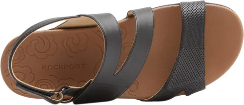 Vista 4 de Rockport Sandalia plana con correa ajustable para mujer