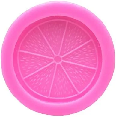 Vista 2 de Juego de moldes de silicona de caramelo de 2 piezas de fruta de naranja