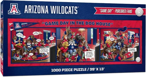 Vista 32 de YouTheFan NCAA Game Day in The Dog House - Rompecabezas de 1000 piezas
