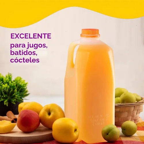 Vista 4 de EcoQuality Recipiente de botellas de jugo de 64 onzas con tapas a prueba de manipulaciones, paquete de 30