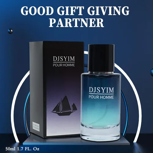 Vista 7 de Eau de Toilette para hombre, colonia de feromonas para hombre, fragancia fresca de manzana, spray de larga duración, diseño portátil de 1.7 onzas