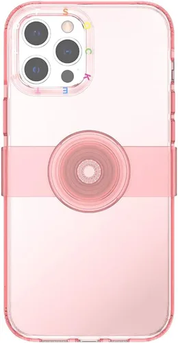 Vista 2 de PopSockets Funda para iPhone 12 Pro Max con un soporte deslizante PopGrip reposicionable y agarre con una parte superior intercambiable