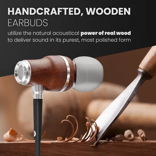 Vista 2 de Symphonized - Auriculares con cable para iPhone con sonido de graves profundos, sonido 3D, control de volumen con micrófono, 90% de cancelación