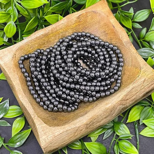 Vista 346 de Gem Avenue Handmade Round Bead Stretch Bracelet Unisex Natural Stone Beaded Jewelry for Men & Women, Elastic Wristband for Daily Wear