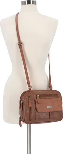 Vista 6 de MultiSac Zippy - Bolso bandolera con triple compartimento