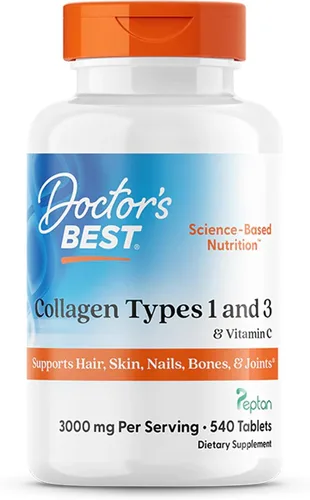 Vista 10 de Doctor's Best Péptidos de colágeno Tipos 1 & 3 - Suplemento de colágeno para mujeres y hombres, apoya la salud del cabello, la piel, las uñas