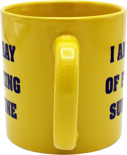 Vista 3 de Island Dogs Taza de café I Am A Ray of Fucking Sunshine