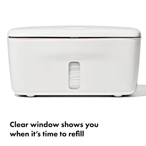 Vista 3 de OXO Tot Dispensador de toallitas Perfect Pull - Blossom