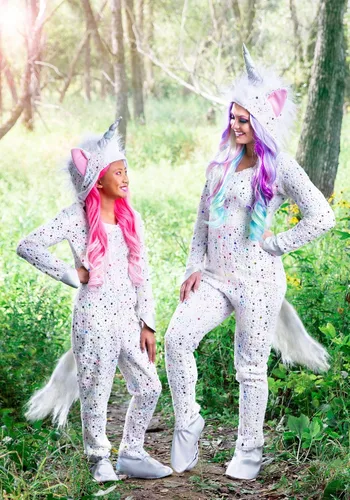 Vista 4 de Disfraz de unicornio mágico para mujer
