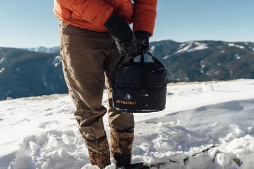 Vista 4 de Jetboil Genesis Basecamp - Bolsa de almacenamiento para sistema de cocina y estufa de camping