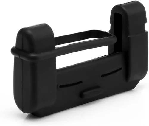 Vista 9 de Fundas de hebilla para cinturón de seguridad para automóvil, 2 fundas universales para clips para cinturón de seguridad, protector de hebilla