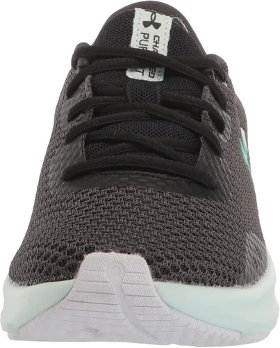 Vista 2 de Under Armour Charged Pursuit 3 - Tenis de correr para mujer Negro