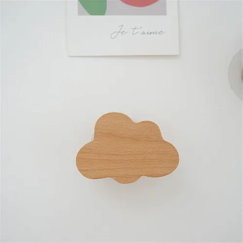 Vista 3 de 2 pomos de madera con forma de estrella, pomos decorativos de madera para aparador con tornillos, tiradores de tocador de madera sin terminar, pomos