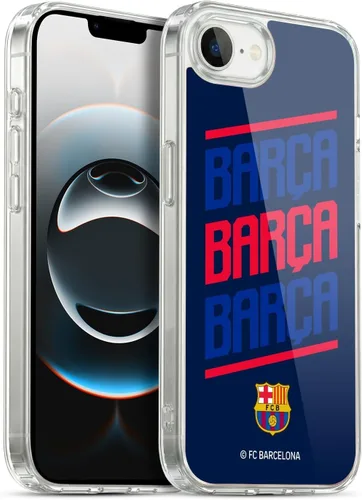 Vista 174 de Head Case Designs Funda de gel suave con licencia oficial del FC Barcelona Barca Crest Graphics [protección de grado militar] compatible con Apple