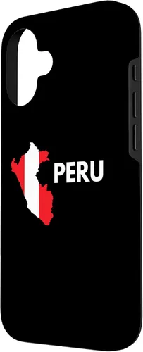 Vista 2 de Funda para iPhone 16 Peru Flag Peruvian Outdoor Trip en Perú