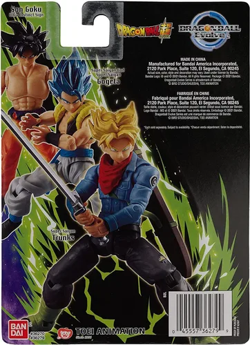 Vista 11 de Bandai America - Figura de acción Dragon Ball Evolve 5 Super Saiyan Trunks