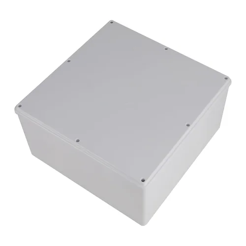 Vista 9 de Paquete de 6 cajas de 4" x 4" x 3" de plástico PVC a prueba de polvo e impermeables IP65, cajas de conexiones y conductos para proyectos, gabinete