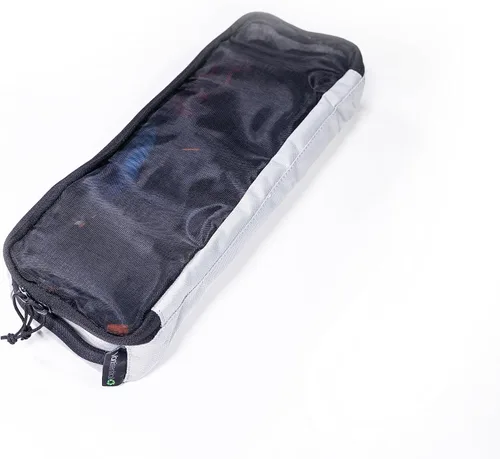 Vista 15 de VanEssential Cubo de embalaje con parte superior de malla transparente XS - Gris carbón