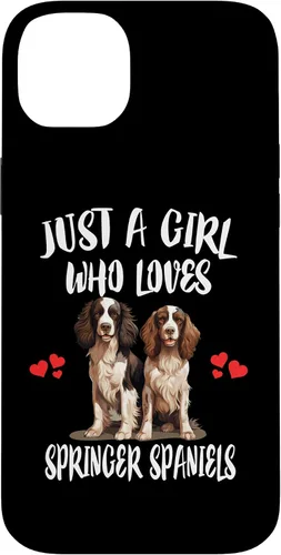 Vista 15 de Just A Girl Who Loves Springer Spaniels Dog Case for iPhone 17