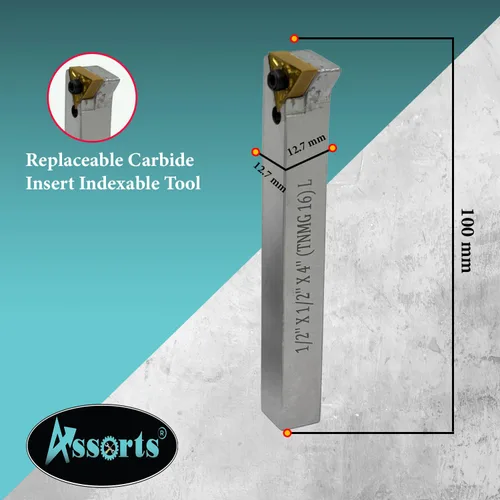 Vista 5 de Cortador de moscas de diámetro de cabeza de 2" pulgadas (1.969 in) para fresado y máquina de torno con broca de inserción de carburo reemplazable
