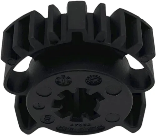 Vista 3 de Juego de 2 engranajes de actuador de puerta de mezcla de calefactor HVAC 68214880AA 926-133 compatible con Durango 2011-2018 / Grand Cherokee