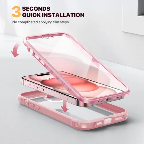 Vista 955 de DIACLARA - Funda transparente compatible con iPhone XR 6.1 pulgadas 2018