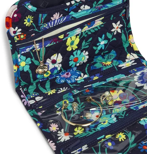 Vista 3 de Vera Bradley Cotton Compact Hanging Travel Organizer