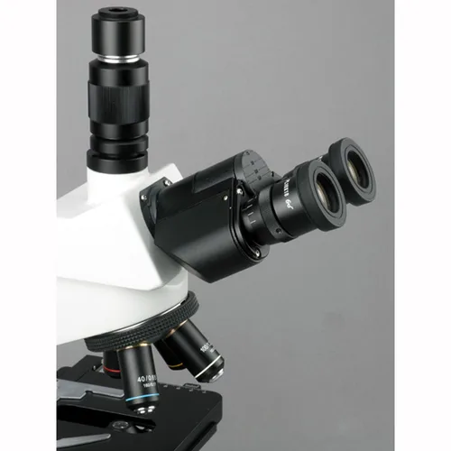 Vista 5 de AmScope Microscopio compuesto biológico de investigación profesional 2000X