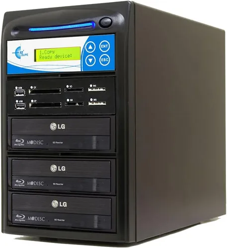 Vista 10 de EZ DUPE 1 a 1 Media Mirror Plus Duplicador - Flash (SD/CF/MS/MMC/USB) y disco (Blu-Ray/DVD/CD) a 1 medio/1 copia de disco copiadora multimedia