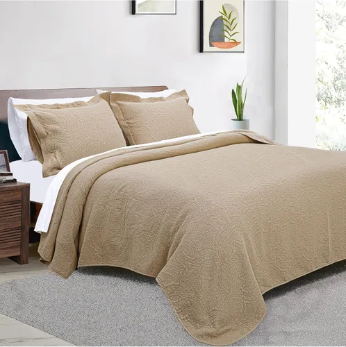 Vista 11 de Threadmill Juego de edredón individual – Ropa de cama de algodón y bambú suave y ligera juego de edredón de verano de 2 piezas – Colcha de diseño