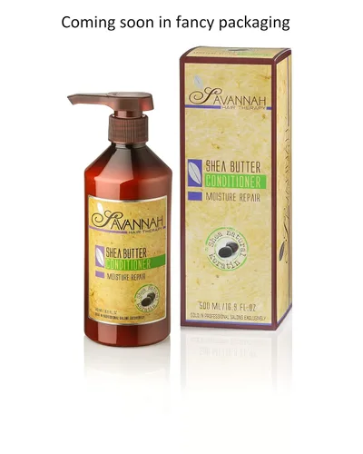 Vista 5 de Savannah Hair Therapy Acondicionador sin sulfato, acondicionador para cabello rizado, acondicionador natural para cabello, acondicionador de humedad