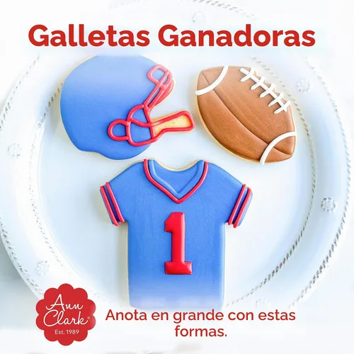 Vista 2 de Cortador de galletas de jersey/camisa de 4.25" fabricado en Estados Unidos por Ann Clark