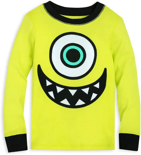 Vista 3 de Disney Pixar Disfraz de Mike Wazowski PJ PALS para niños Monsters Inc