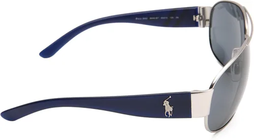 Vista 3 de POLO RALPH LAUREN Gafas de sol cuadradas de metal Ph3052 para hombre