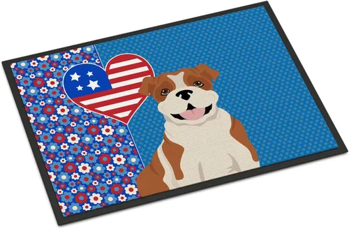 Vista 40 de Caroline's Treasures WDK5119JMAT Airedale Terrier USA - Tapete para interiores o exteriores, 24 x 36 pulgadas, tapete para puerta delantera