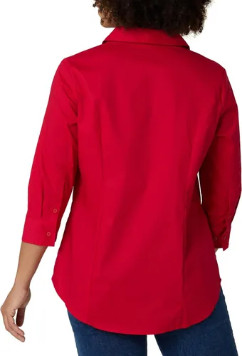 Vista 2 de Riders by Lee Indigo, Bella - Camisa tejida de fácil cuidado para mujer