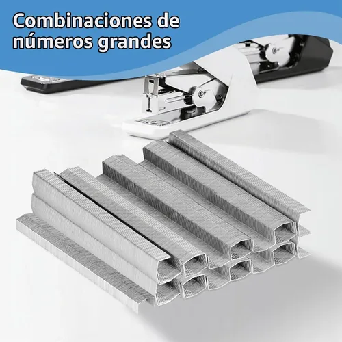 Vista 7 de B8 Crown 30,000 grapas resistentes, longitud de pierna de 1/4 de pulgada para grapadoras B8, hogar, escuela, oficina