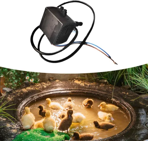 Vista 2 de Bomba sumergible 8W 280L/H Bomba de agua para acuario Fuente de estanque Aire Acondicionado Ventilador Sistema de enfriamiento