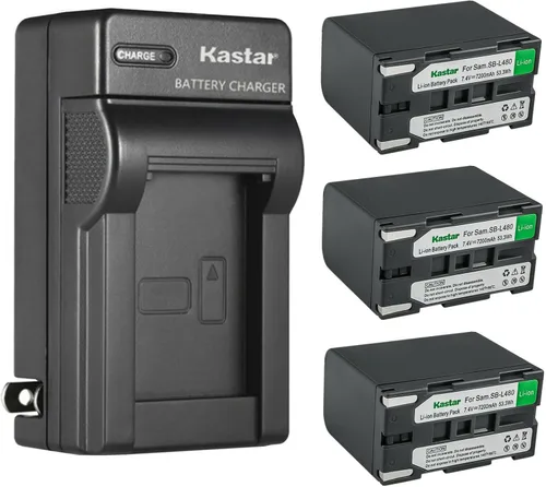 Vista 6 de Kastar Reemplazo del cargador de batería de pared de CA SB-L480 para Samsung SC-L650, SC-L700, SC-L710, SC-L750, SC-L770, SC-L810, SC-L860, SC-L870