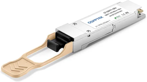 Vista 6 de QSFPTEK Módulo óptico del transmisor-receptor de 100GBASE-SR4 QSFP28 850nm el 328.1 ft compatible para QSFP-100G-SR4-S