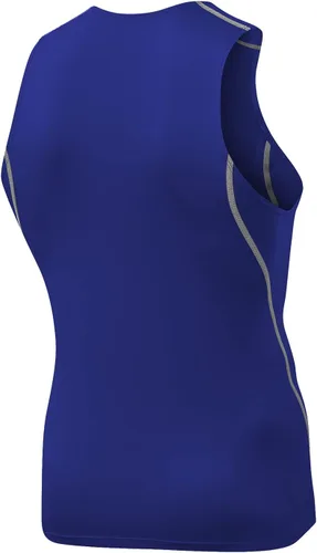 Vista 14 de Audoc Camiseta de compresión para hombre, paquete de 3 unidades, color negro, camiseta sin mangas de compresión atlética