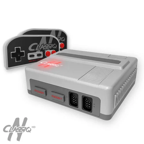 Vista 3 de Old Skool CLASSIQ N HD Console Compatible with NES- Clone System Plays 8-bit game cartridges in HD