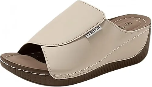 Vista 10 de Sandalias ortopédicas para mujer con soporte para el arco, sandalias cómodas para caminar, sandalias ortopédicas de verano