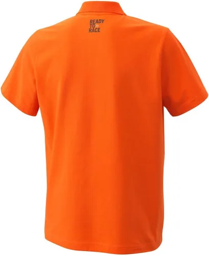 Vista 2 de Polo Pure Racing Naranja (Pequeño)