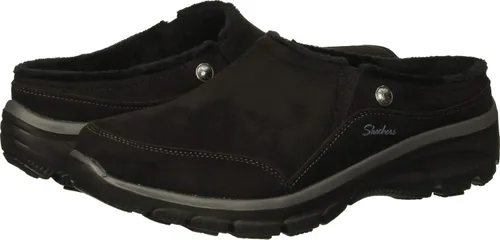 Vista 2 de Skechers Easy Going-Latte - Zapatos tipo zuecos con la parte posterior abierta, con laterales elásticos, para mujer