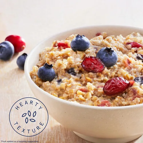 Vista 4 de Quaker - Avena Steel Cut Quick 3 Minute, paquete variado de 2 sabores, paquetes individuales, 32