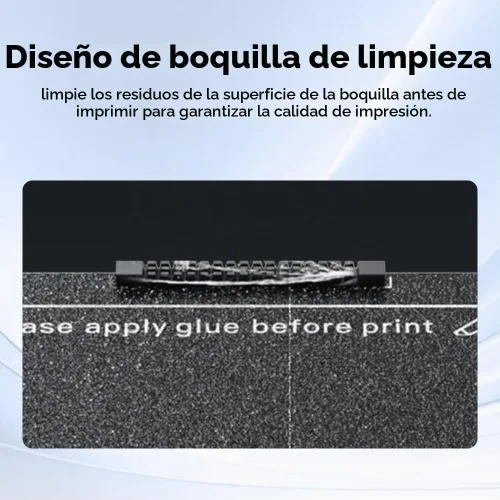 Vista 6 de Creality K1 SE Placa de construcción de resina epoxi, cama Ender 3 V3 SE de 235 x 235 mm, placa de cama de acero de resorte texturizado