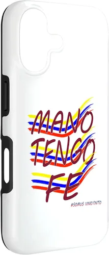 Vista 3 de Venezuela Mano Tengo Fe Vinotinto Camiseta para Mujeres Hombres Funda para iPhone 17