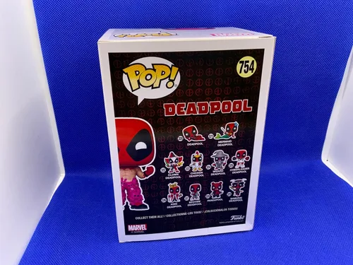 Vista 2 de Funko POP! Deadpool - Deadpool con pantalones de oso de peluche (ECCC 2021 exclusivo compartido)
