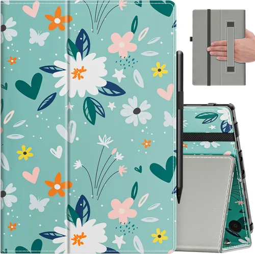 Vista 23 de VORI Funda para tableta Amazon Kindle Fire HD 10 (13ª/11ª generación 2023/2021) y Fire HD 10 Plus – Funda plegable delgada con función